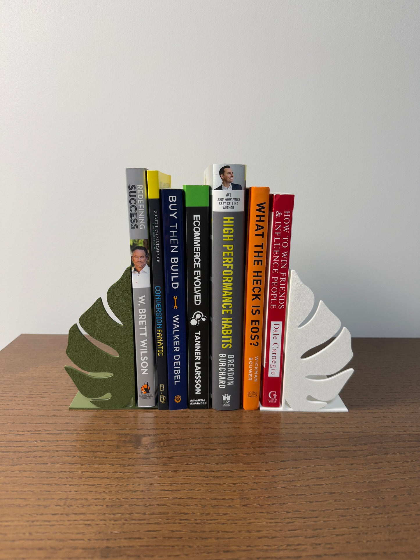 Monstera Albo Bookends