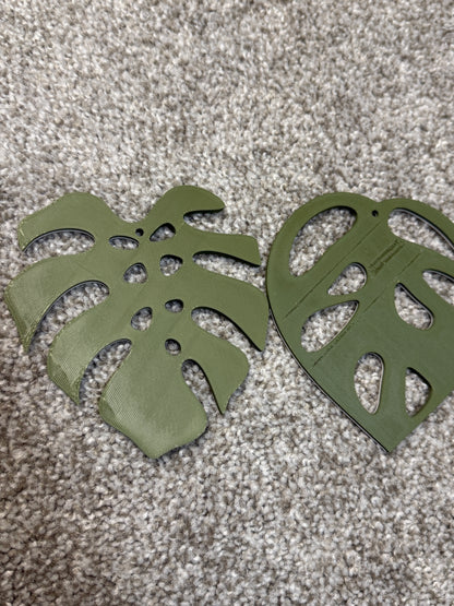[WITH IMPERFECTIONS] Variety Monstera Coaster Set Plant