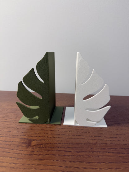 Monstera Albo Bookends